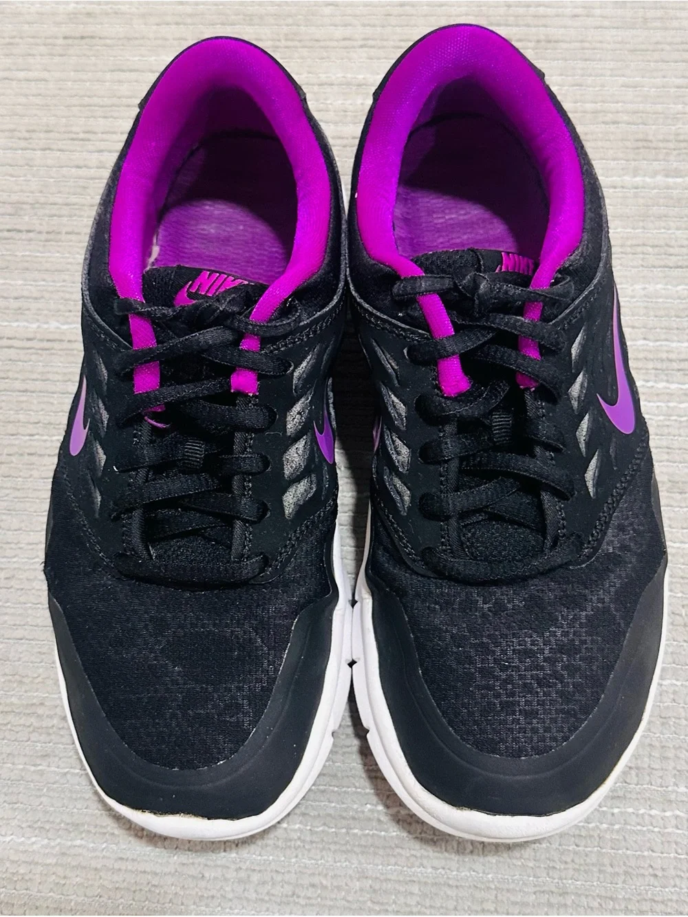 Nike Orive NM Suede Mesh Women’s Cross Trainer Sneakers Black Purple Size 5.5